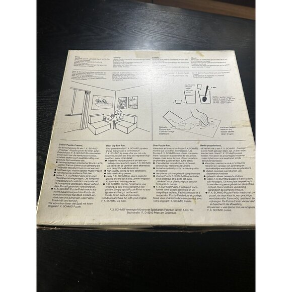 FX Schmid 1200 Piece Exquisit Jigsaw Puzzle Wild Mustang Horse Vintage in Box - Picture 7 of 9